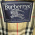 バーバリーズ BURBERRYS 70-80S 英国製 裏地ノバチェック 比翼ジップ 中綿 パテッド ジャケット メンズ