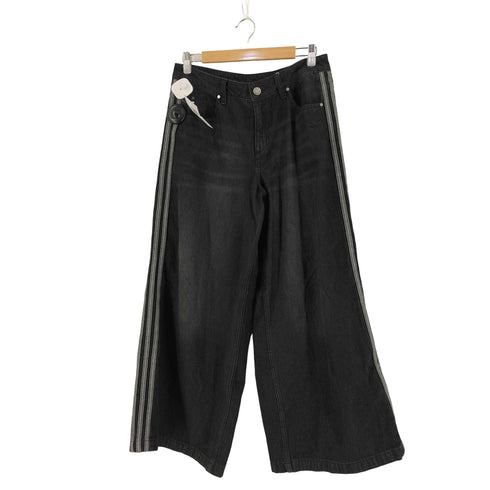 アディダスオリジナルス adidas Originals Adilenium サイドライン ワイド デニム パンツ レディース 2830