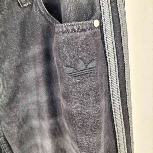 アディダスオリジナルス adidas Originals Adilenium サイドライン ワイド デニム パンツ レディース 2830