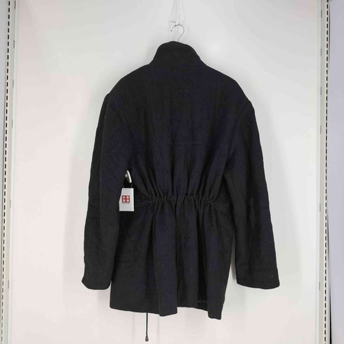 チャップス CHAPS ウールナイロン 裏地キルティング ウエストドローコード スタンドカラーコート メンズ DE:48