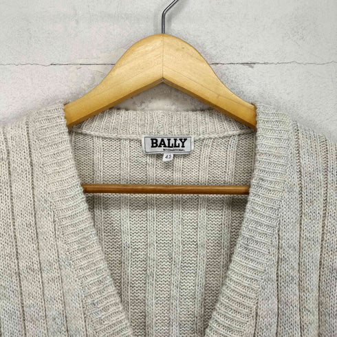 バリー BALLY ITALY製 アルパカ混 カーディガン レディース 42