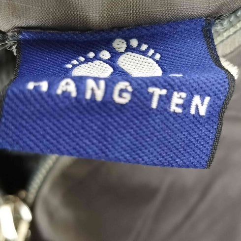 ハンテン HANG TEN 90s リップストップ ナイロン ドローコード 裏地メッシュ アノラックパーカー メンズ