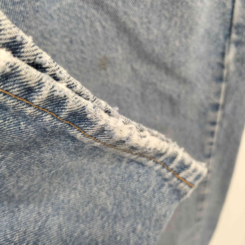 エディーバウアー Eddie Bauer USA製 アイスブルー ジップフライ デニム パンツ メンズ 31 X 30