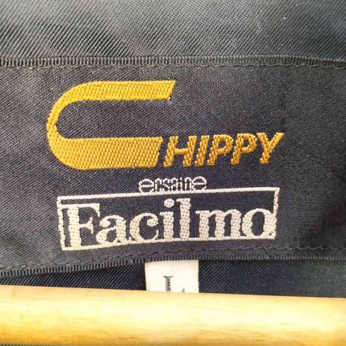 Chippy Facilmo リブ切替 ラインデザイン フェイクスウェード ジャケット メンズ JPN:L