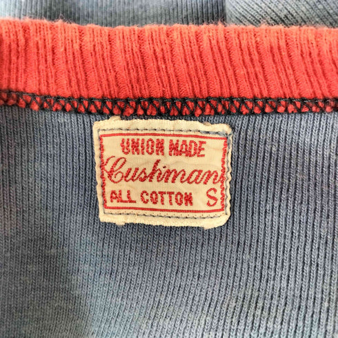 クッシュマン CUSHMAN プリントS/Sリンガースウェットシャツ メンズ JPN:S