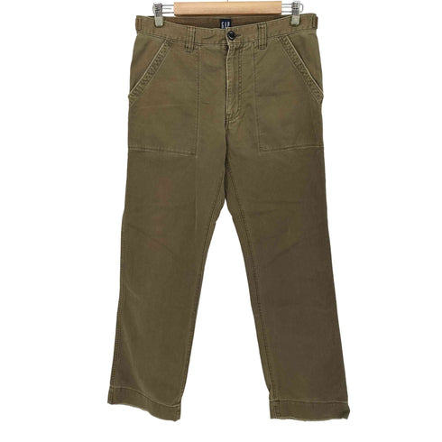 ギャップ Gap 00S OLD ベイカー 型 ライトダック ストレート パンツ メンズ 32x32