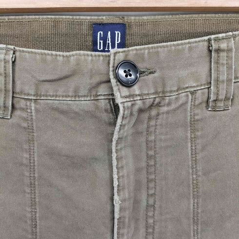 ギャップ Gap 00S OLD ベイカー 型 ライトダック ストレート パンツ メンズ 32x32