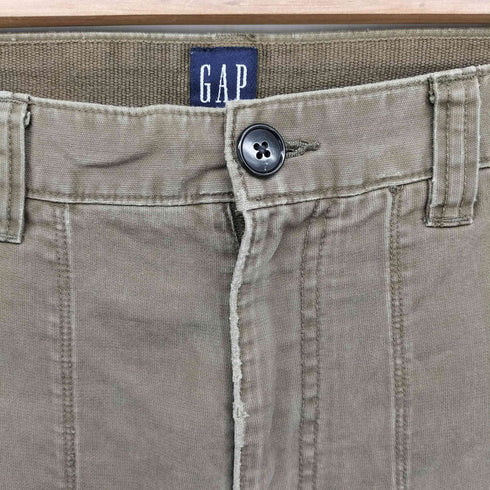 ギャップ Gap 00S OLD ベイカー 型 ライトダック ストレート パンツ メンズ 32x32