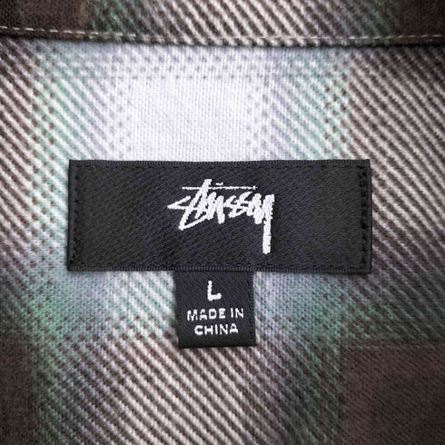 ステューシー Stussy 25AW June Plaid shirt チェック柄 フランネルシャツ メンズ import:L