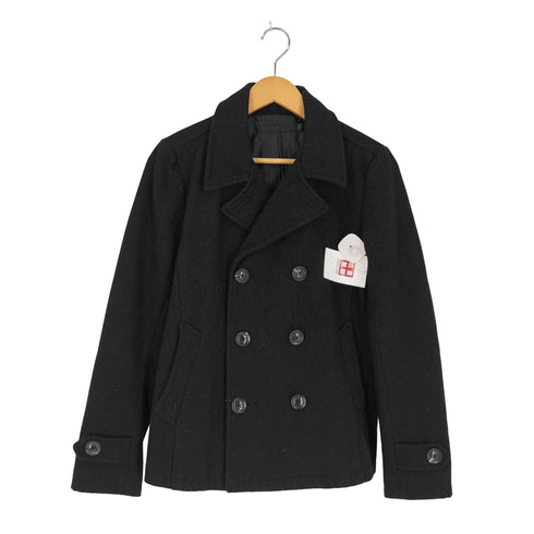 フーガ FUGA 00S ウール混 Pコート ピーコート メンズ 44