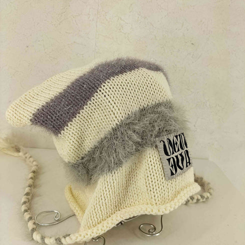 NEWAVE MIX HAIR CAT BEANIE レディース