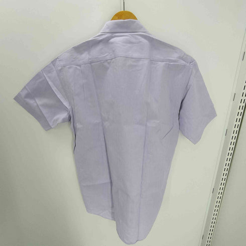 バーバリーズ BURBERRYS エンブレム ロゴ 刺繍 開襟 オープンカラー S/S シャツ メンズ import:L