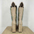 ルイヴィトン LOUIS VUITTON Diva Boots パイソン レザー ロングブーツ レディース 39