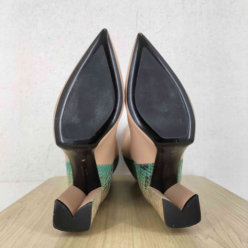 ルイヴィトン LOUIS VUITTON Diva Boots パイソン レザー ロングブーツ レディース 39