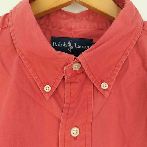 ラルフローレン RALPH LAUREN BLAKE ポニー刺繍 半袖 ボタンダウンシャツ メンズ import:XL
