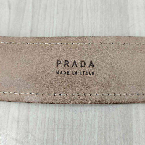 プラダ PRADA MADE IN ITALY レザーベルト メンズ 90/36