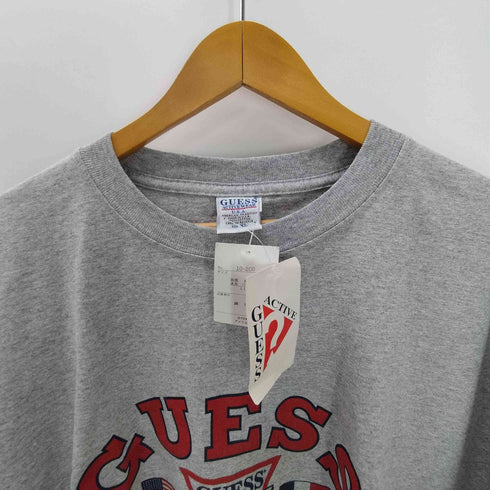 ゲス GUESS 90S ACTIVEWEAR USA製 アーチ ロゴ プリント Tシャツ 1995年製 メンズ import:XL