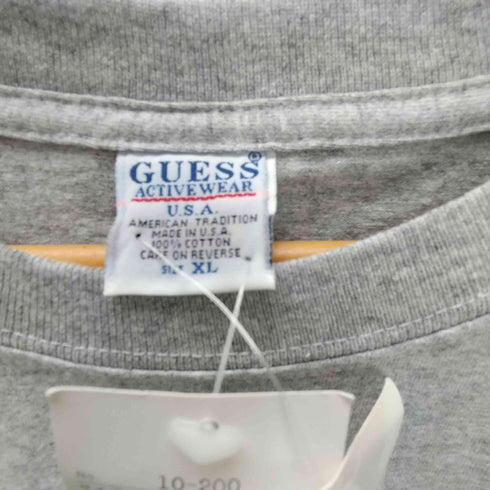 ゲス GUESS 90S ACTIVEWEAR USA製 アーチ ロゴ プリント Tシャツ 1995年製 メンズ import:XL