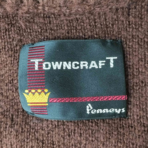タウンクラフト TOWNCRAFT アクリルカーディガン メンズ import:M