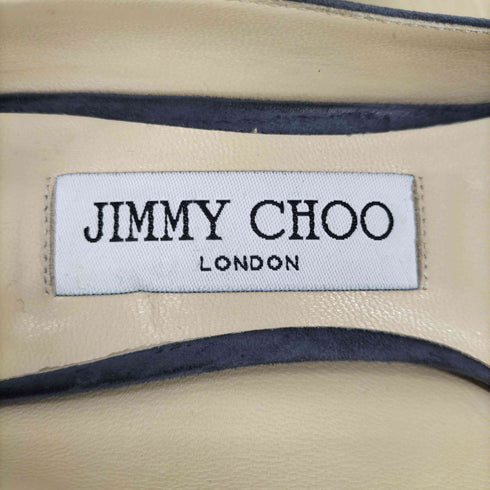 ジミーチュウ JIMMY CHOO ITALY製 スウェード パンプス レディース 36 1/2
