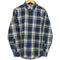 エディーバウアー Eddie Bauer L/Sボタンダウンチェックシャツ メンズ JPN:XS