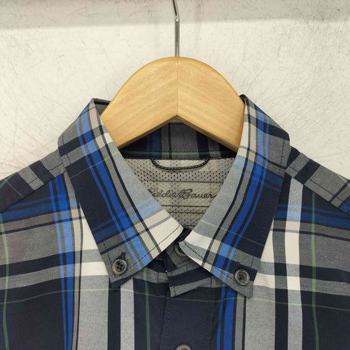 エディーバウアー Eddie Bauer L/Sボタンダウンチェックシャツ メンズ JPN:XS
