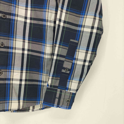 エディーバウアー Eddie Bauer L/Sボタンダウンチェックシャツ メンズ JPN:XS