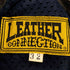 LEATHER CONNECTION 裏地メッシュ レザー バイカーパンツ メンズ 32inch 32
