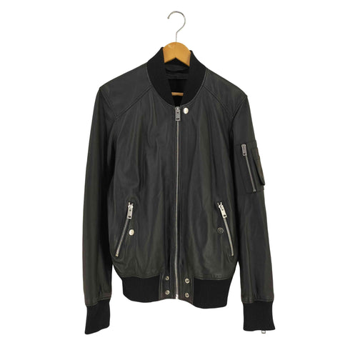 ディーゼル DIESEL L-ABBOTT ラムレザージャケット メンズ import:M