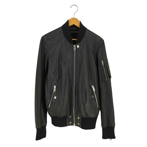 ディーゼル DIESEL L-ABBOTT ラムレザージャケット メンズ import:M