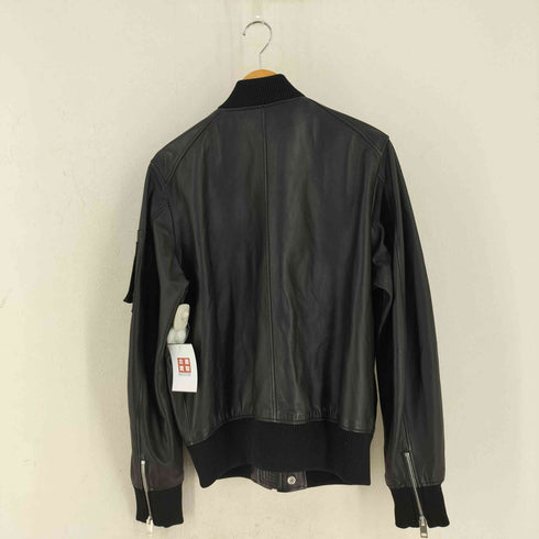 ディーゼル DIESEL L-ABBOTT ラムレザージャケット メンズ import:M