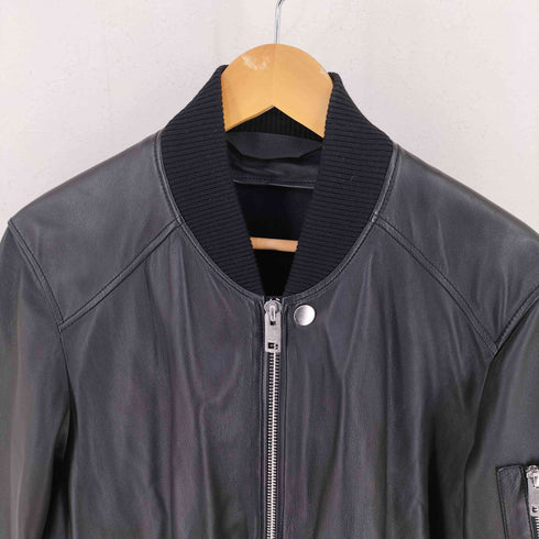 ディーゼル DIESEL L-ABBOTT ラムレザージャケット メンズ import:M