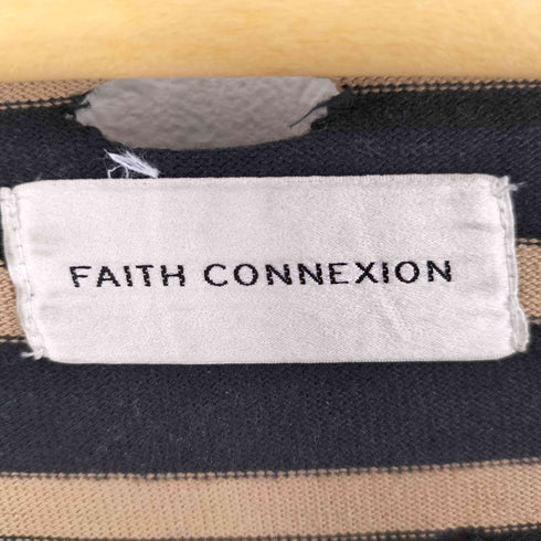 フェイスコネクション FAITH CONNEXION グランジ ダメージ加工オーバーサイズ Tシャツ メンズ import:M