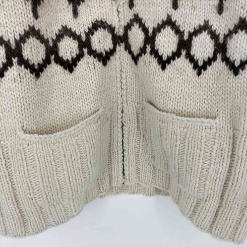 エディフィス EDIFICE Walenode 別注 ハンドニット カウチン セーター メンズ JPN:2