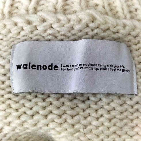 エディフィス EDIFICE Walenode 別注 ハンドニット カウチン セーター メンズ JPN:2