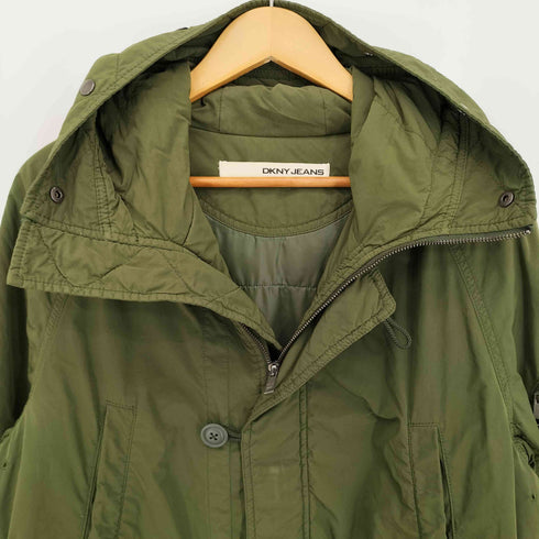 ダナキャランニューヨークジーンズ DKNY JEANS マルチポケット フード付き モッズコート メンズ import:M