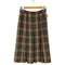 ダックスロンドン DAKS LONDON プリーツチェックスカート レディース 69/94