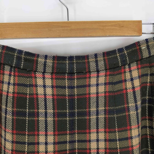 ダックスロンドン DAKS LONDON プリーツチェックスカート レディース 69/94