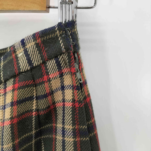 ダックスロンドン DAKS LONDON プリーツチェックスカート レディース 69/94