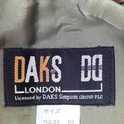 ダックスロンドン DAKS LONDON プリーツチェックスカート レディース 69/94