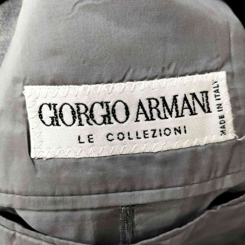 ジョルジオアルマーニ Giorgio Armani ウール 3B テーラードジャケット スラックス スーツセットアップ メンズ 48/R