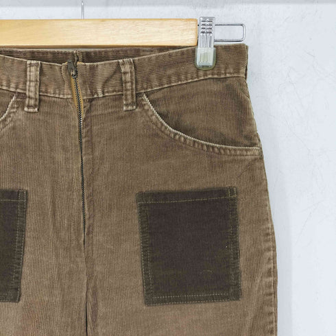 ナナナナサーカ 77circa リメイク コーデュロイ フレアパンツ レディース