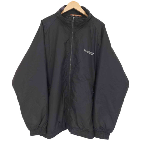 ハリトン HARRITON 企業刺繍ロゴ ジップアップジャケット メンズ import:XL