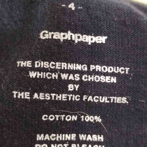 グラフペーパー Graphpaper ポケット コットン クルーネックTシャツ メンズ JPN:4