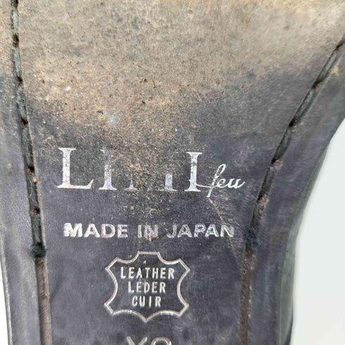 リミフゥ LIMI feu ファー レザーシューズ レディース JPN:XS