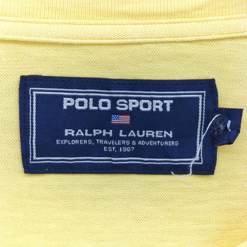 ポロスポーツラルフローレン POLO SPORT RALPH LAUREN 90S 両面プリント L/S Tシャツ メンズ import:L