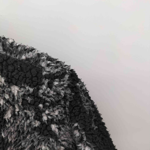 エージェム Agem 総柄フリースジャケット メンズ