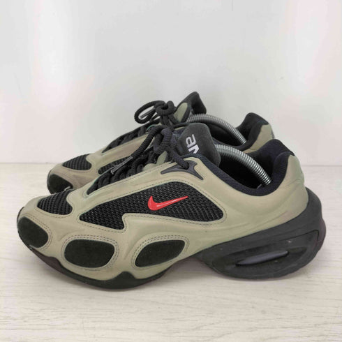 ナイキ NIKE AIR MAX MUSE BLACK/UNIVERSITY RED-OIL GREEN レディース JPN:24.5