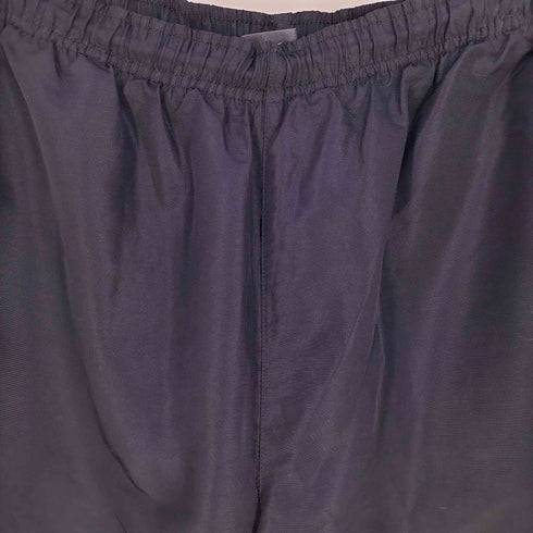 ナイキ NIKE 00S 裏地キルティング スウッシュロゴ 裾ジップ ナイロンパンツ メンズ XXL