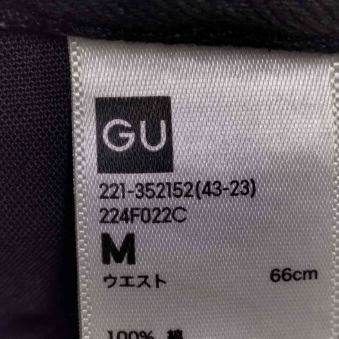 ジーユー GU 24AW バレルレッグジーンズ(丈標準71.0~75.0cm) レディース JPN:M